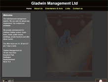 Tablet Screenshot of gladwinmanagement.biz